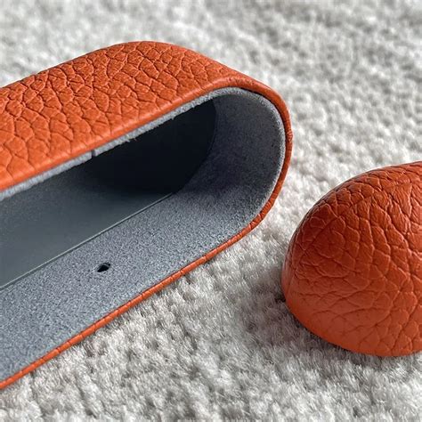 Funda De Lujo Para Auriculares Con Dise O De Piel De Lychee Para