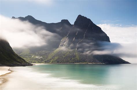 Expose Nature Kvalvika Beach Lofoten Norway Most Beautiful Beach I