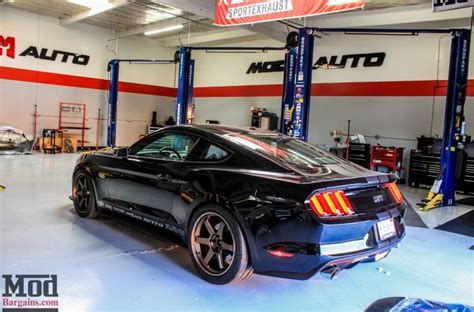 S550 Mustang Gt On Volk Te37s Gets Bmr Suspension Mods