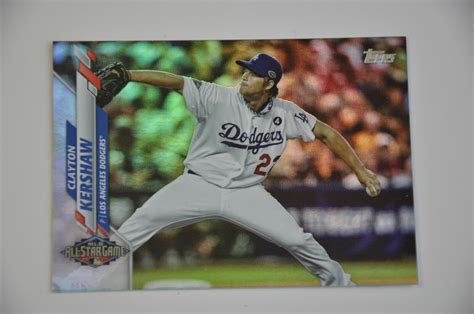 Topps Update U Clayton Kershaw Rainbow Foil Los Angeles