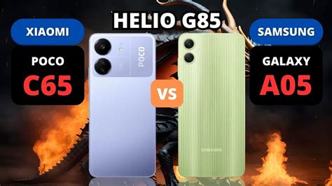 Xiaomi Poco C65 Vs Samsung Galaxy A05 With Helio G85 Who Is Better