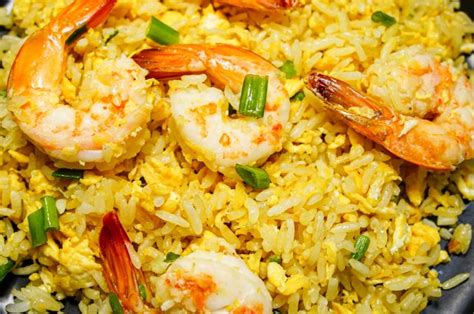 Shrimp Egg Fried Rice - Nomadette