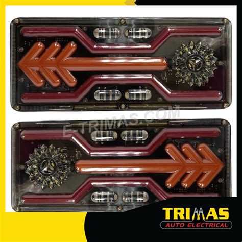 Trimas V Led Isuzu Npr Nhr Hino Modify Diamond Crystal Arrow Signal