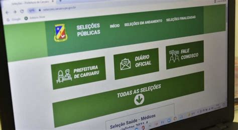 Caruaru Abre Sele O Para Vagas De Emprego Tempor Rias Sal Rios Podem