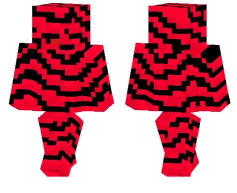 Epic Red Wavy Derp Minecraft Pe Skins