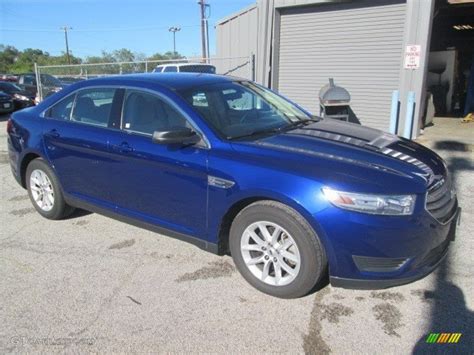 2013 Deep Impact Blue Metallic Ford Taurus SE 108230588 Photo 15