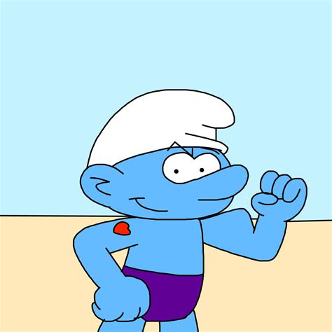 Hefty Smurf by MarcosPower1996 on DeviantArt