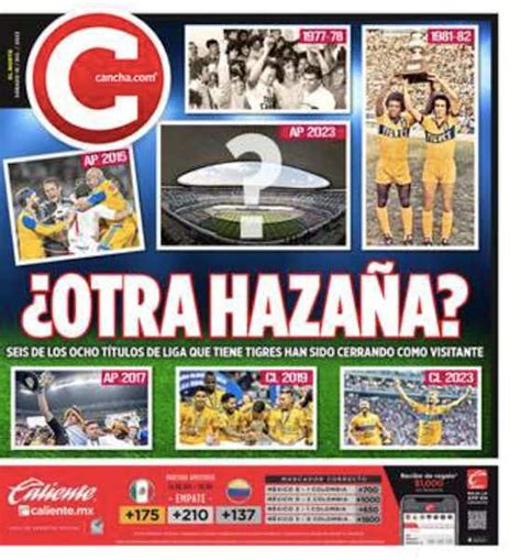 📰 En Portadas En Vísperas De La Gran Final De La Liga Mx Onefootball