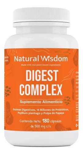 Nw Digest Complex Enzimas Digestivas Probioticos Caps Mercadolibre