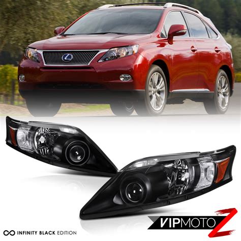 2010 2012 Lexus RX350 RX 350 Black D4S Xenon Adaptive Headlight