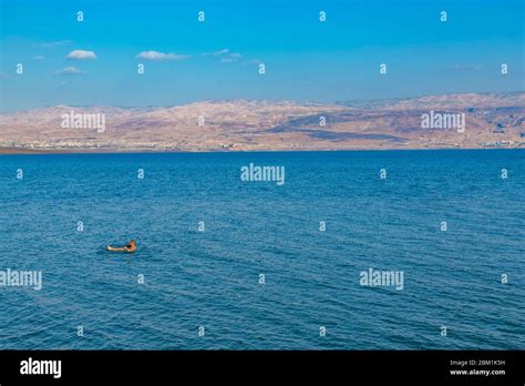 View Of Dead Sea At Kalia Beach Israel Middle East Stock Photo Alamy