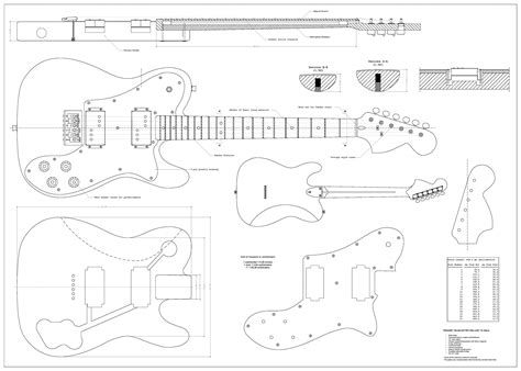 Electric Guitar Plans Free - Free Sample, Example & Format Templates ...