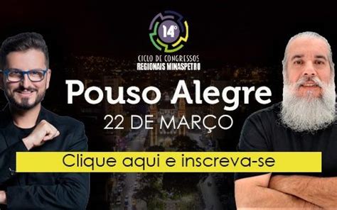 Abertas as inscrições para o 1º Congresso do ano em Pouso Alegre