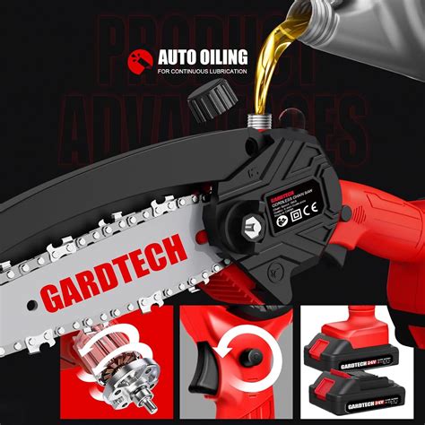 Best Mini Chainsaw Inch Gardtech Cordless Portable Electric Chain