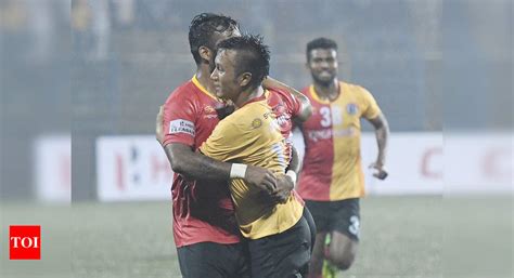 East Bengal Bounce Back To Demolish Shillong Lajong Football News