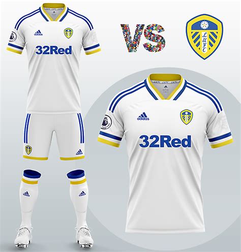 Leeds United Home Kit With Adidas Concept 202021