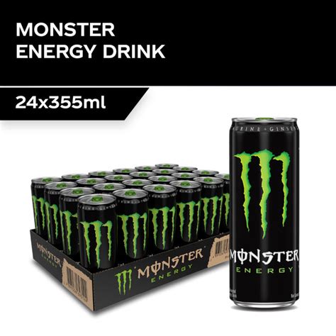 Monster Energy Drink Can 355ml 4s24s Lazada