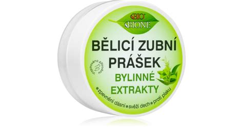 Bione Cosmetics Dentamint Herbal Extracts Whitening Tooth Powder