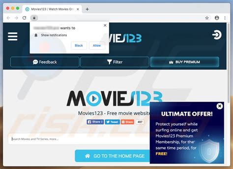 Movies123 Suspicious Website - Easy removal steps (updated)