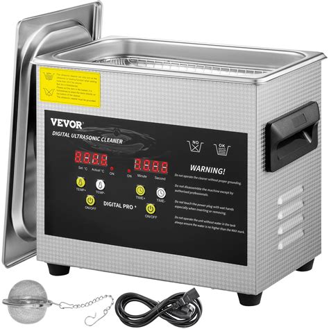 Vevor L Upgraded Ultrasonic Cleaner W Heater W Ultrasonic