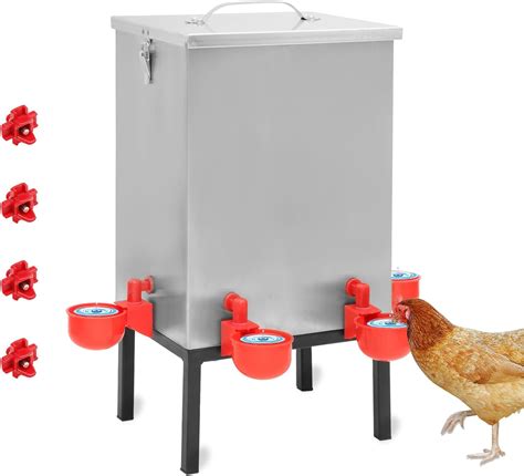 Chicken Waterer 3 Gallonsstainless Steels Automatic