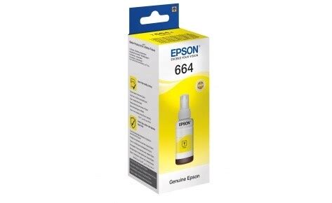 EPSON 664 Yellow Ink Bottle 70ml