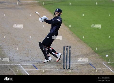 Phil Salt batting for Manchester Originals Stock Photo - Alamy