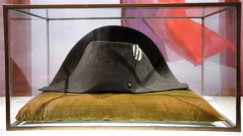 One Of Napoleon S Bicorne Hats Floating Above His Signature 57 OFF