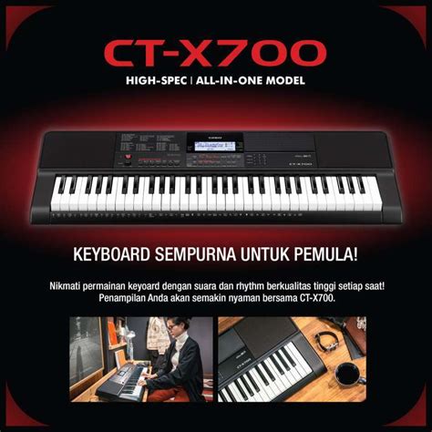 Jual Promo Portable Keyboard Casio Ct X Ctx Ctx Spesifikasi