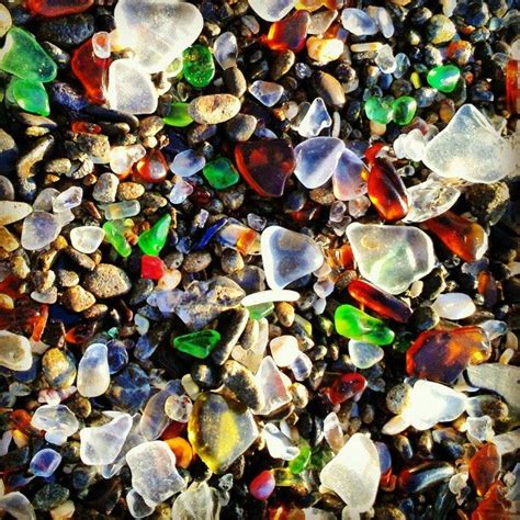 Glass Beach See How Nature Turns Trash To Treasures Glass Beach California Mendocino