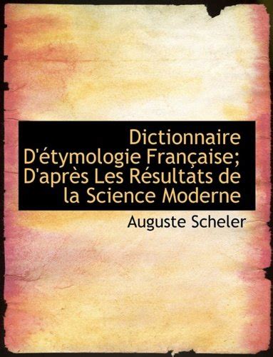 Amazon In Buy Dictionnaire D Tymologie Fran Aise D Apr S Les R