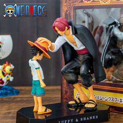 Figurine De Dessin Anim One Piece Quatre Empereurs Shanks Chapeau De