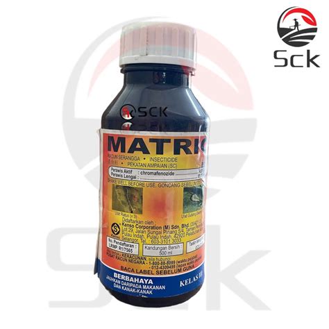 MATRIC 500ml Racun Serangga Chromafenozide 4 9 Clearstock Shopee