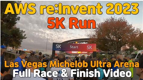 Aws Reinvent 2023 5k Run In Las Vegas Full Video Youtube