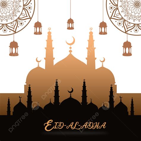 รูปการออกแบบแบน Eid Al Adha Png Adha Eid Eid Al Adhaภาพ Png และ เวกเตอร์ สำหรับการดาวน์โหลดฟรี