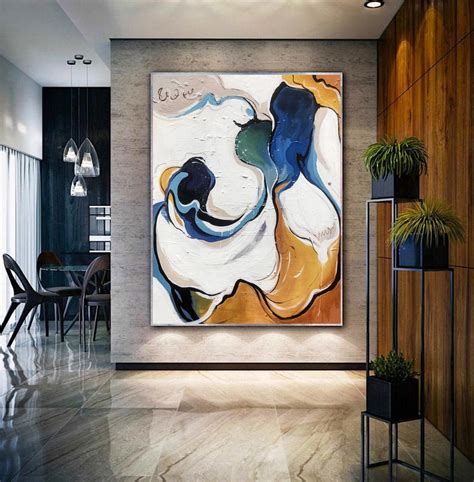 Oversized Wall Art Modern Abstract Painting Original Wall Art Large ...