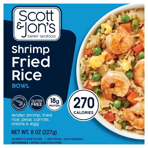 Scott Jon S Shrimp Fried Rice Bowl Shop Entrees Sides At H E B