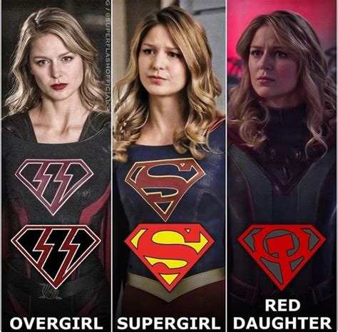 SUPERGIRL DAUGHTER RED OVERGIRL - iFunny