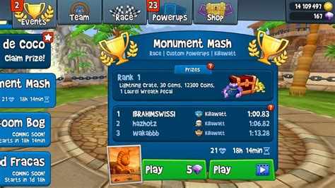 Monument Mash I Scored 1 02 In The Video Beach Buggy Racing 2