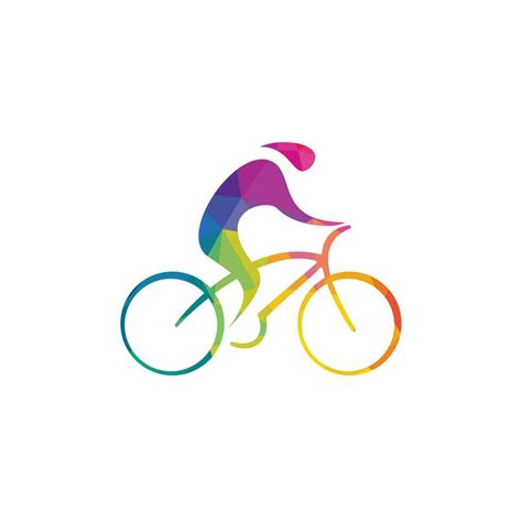 Cycling race vector logo design. Bicycle shop logo design template ...