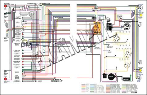 1963 All Makes All Models Parts 14363a 1963 Nova Full Color Wiring