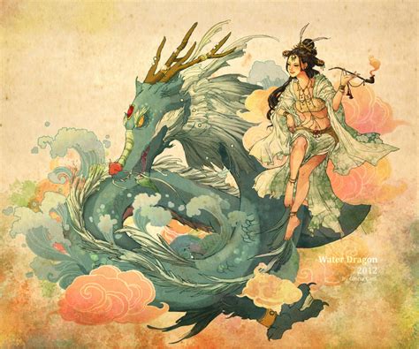 Water Dragon 2012 By Feng Gao Long On Deviantart Water Dragon