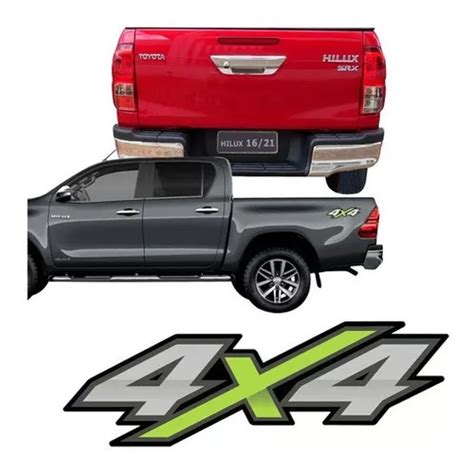 Faixa Lateral X Hilux Verde