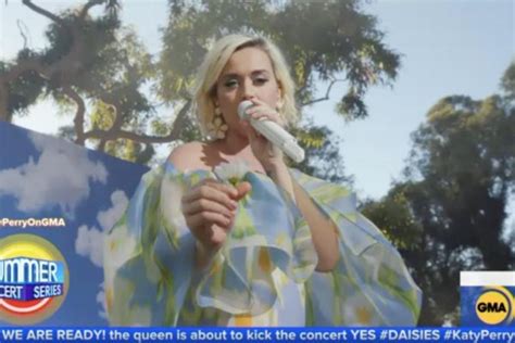 Watch: Katy Perry performs 'Daisies' on 'Good Morning America' - UPI.com