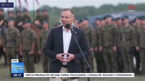 Prezydent A Duda Defilada Z Okazji Wi Ta Wojska Polskiego B Dzie