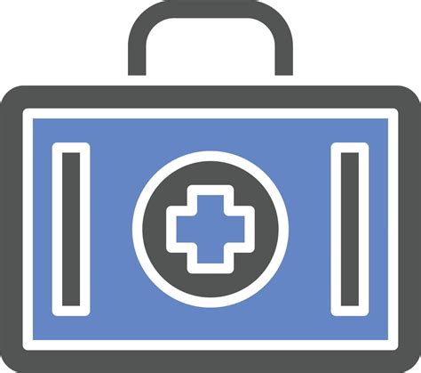 First Aid Kit Icon Style Vector Art At Vecteezy