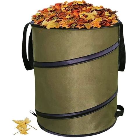 Sacs Feuilles Sac D Chets Pliable For Pelouse Et Feuilles Sacs