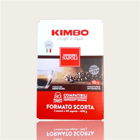 Kimbo Napoli Capsule Compatibili Nespresso Intensita