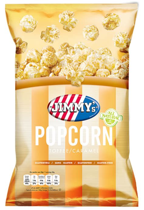 Jimmy S Popcorn Original Caramel 100g