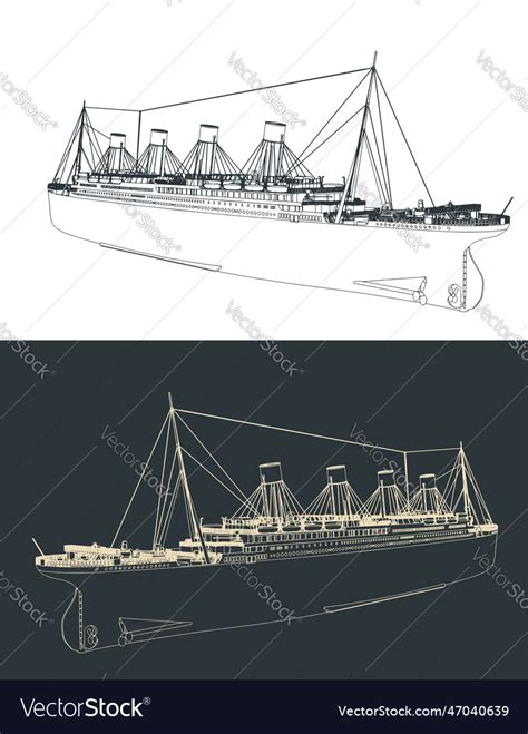 Titanic Royalty Free Vector Image - VectorStock